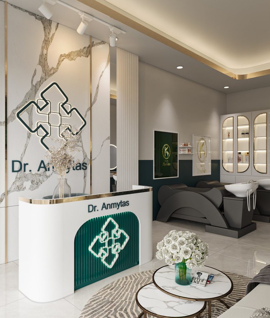 KT Advance thiết kế spa thiết kế Salon shop