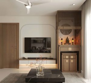 Nội thất căn hộ 101m2 tại Khai Sơn City