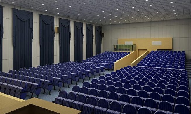 Thiết kế hội trường 400 chỗ theo phong cách hiện đại